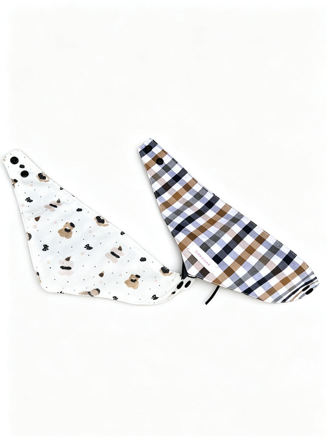 Puppy Patch Reversible Bandana