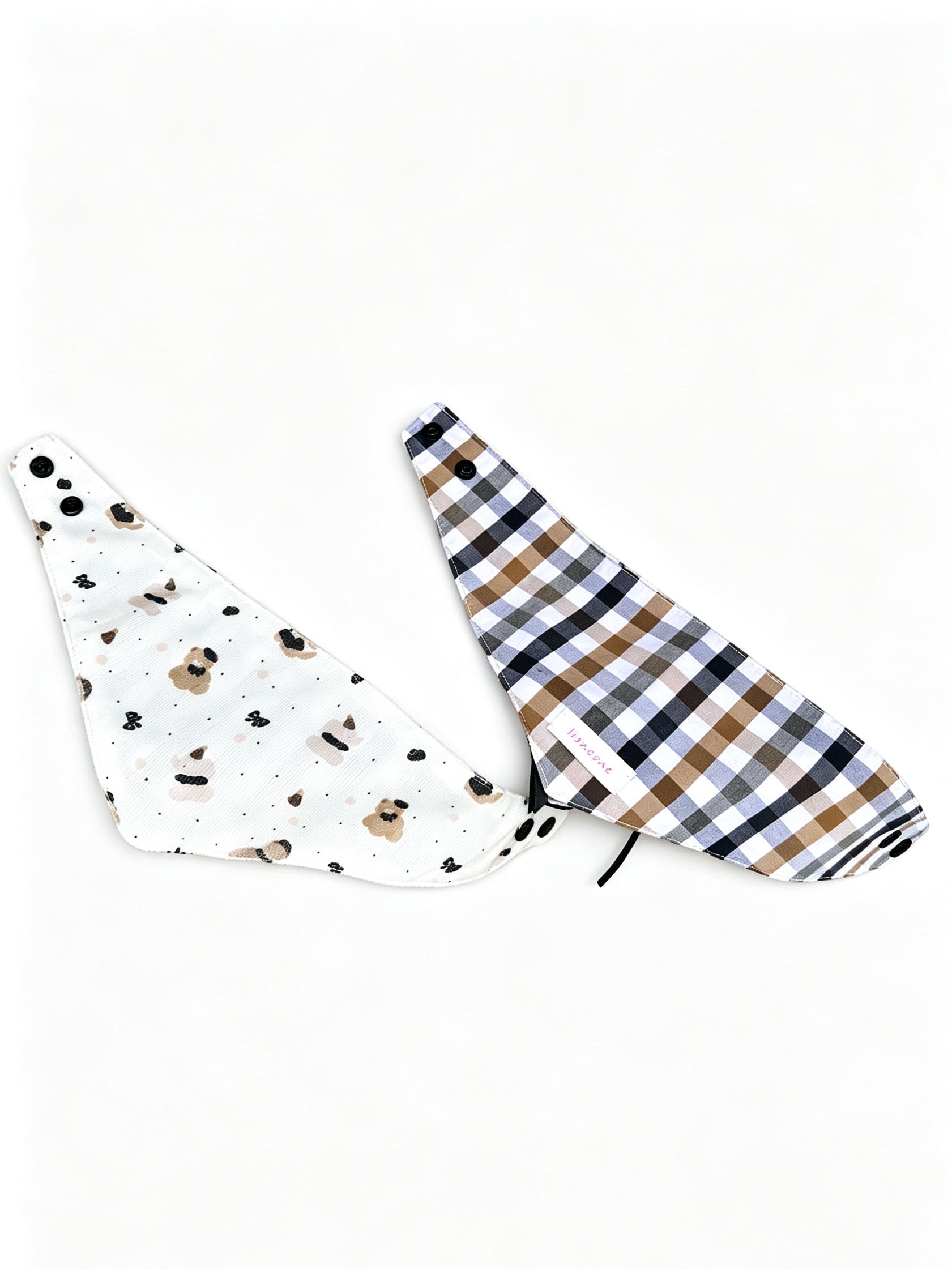 Puppy Patch Reversible Bandana