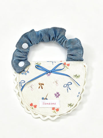 Denim Meadow Bib