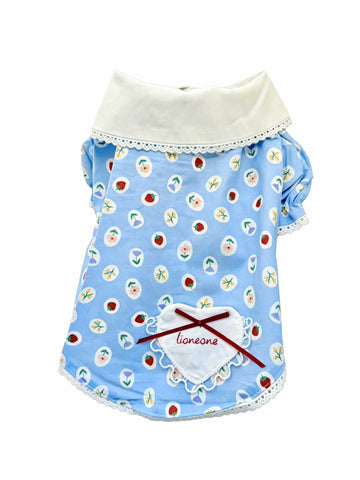 Berry Blossom Polo Top