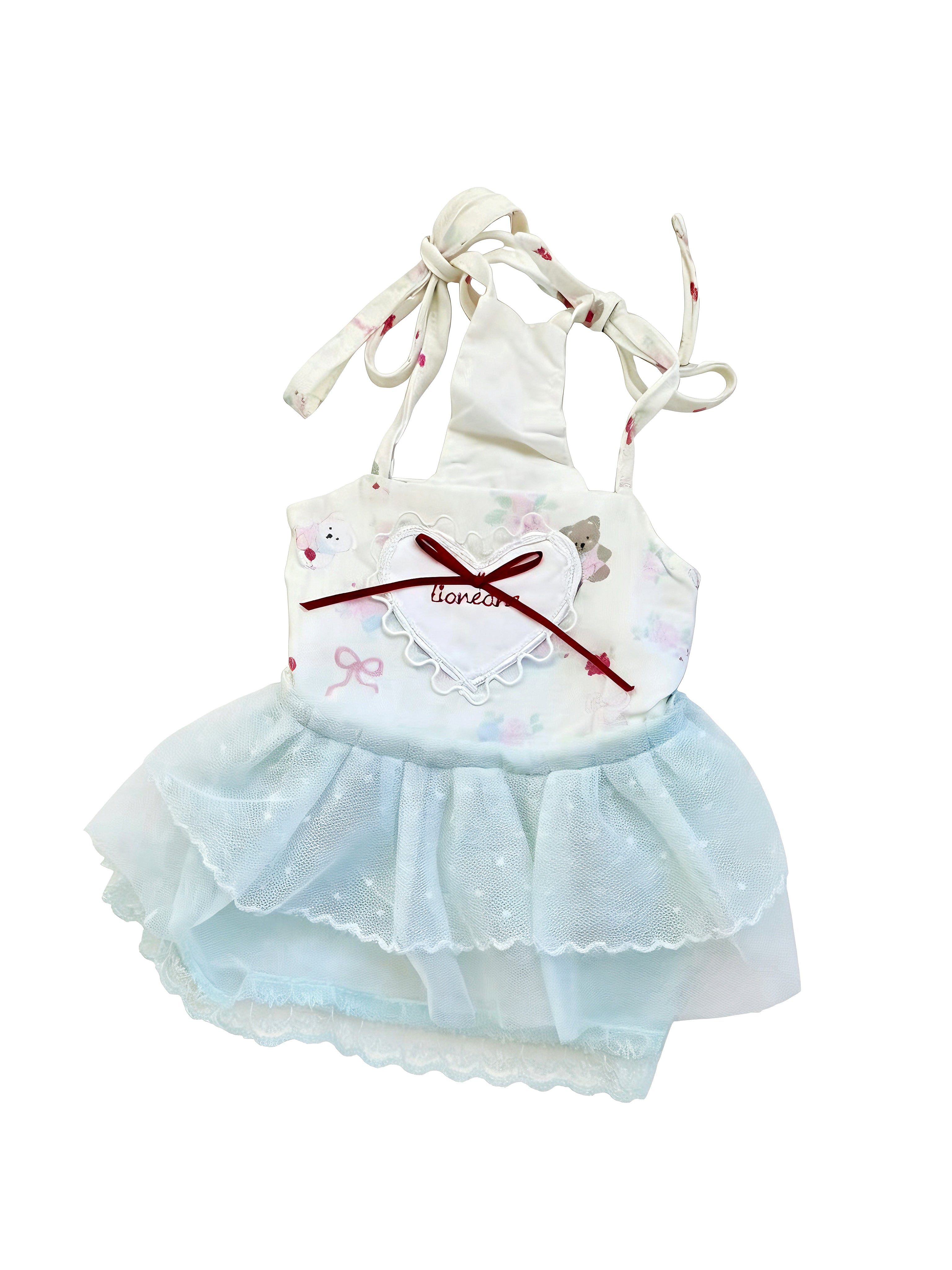 Mint Berry Tulle Dress