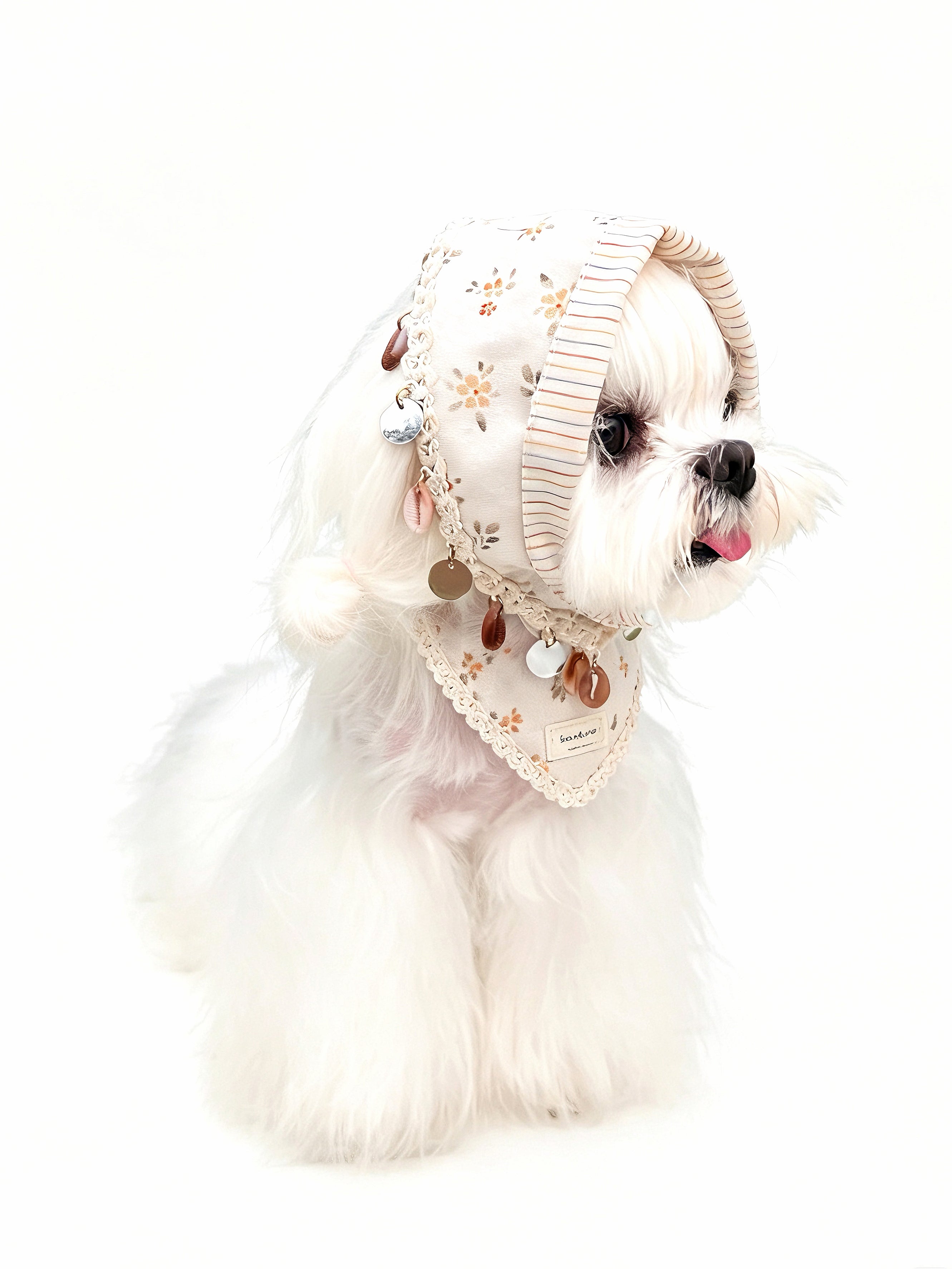 Bloom Tassel Bandana (No Charm)