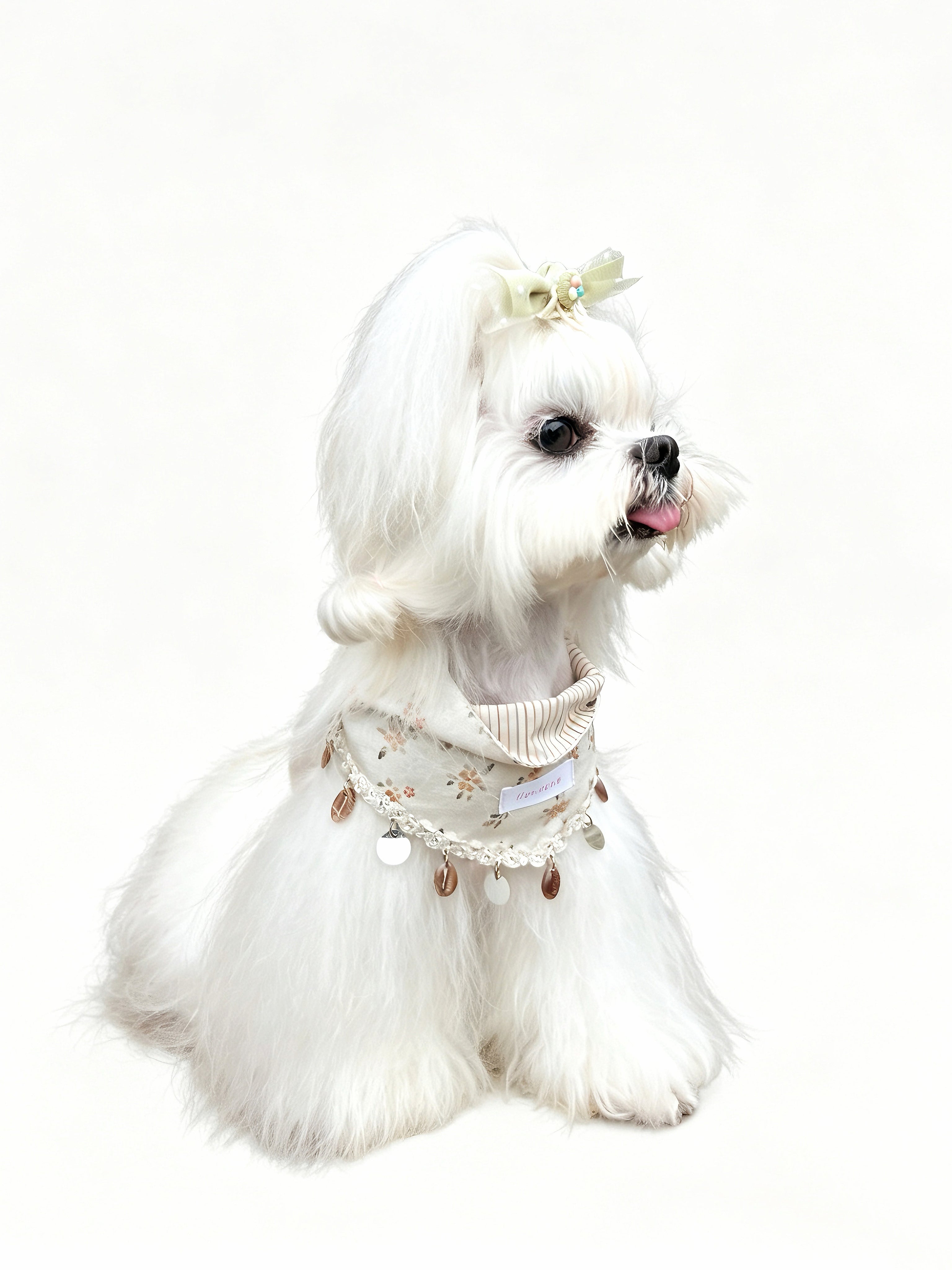 Bloom Tassel Bandana (No Charm)