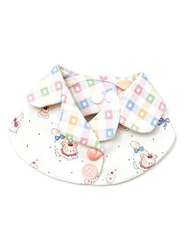 Sweet Kitty Bow Bib